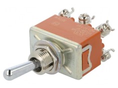 Comutator basculant DPDT 15A 250VAC/30VDC