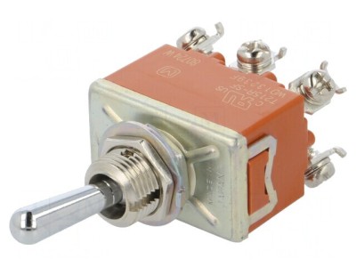 Comutator basculant DPDT 15A 250VAC/30VDC foto