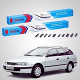 Cumpara ieftin Ștergătoare Toyota Carina E Estate 1992-1997 | Set Față Flat Premium &ndash; TeamCar&reg;
