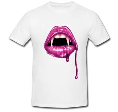 Tricou &amp;quot; Vampire lips &amp;quot; foto