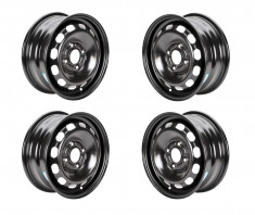 Set 4 Jante otel Ford Fiesta 2002-2008 6Jx15 H2, 4x108x63.3, ET52.5 foto