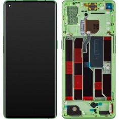 Display cu Touchscreen Oppo Reno4 Pro 5G, cu Rama, Verde, Service Pack 4905501 foto