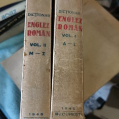 Dictionar Englez-Roman (2 volume) - Adrian Zahareanu