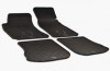 Covorase Auto Cauciuc Umbrella Audi A4 B5 (1995-2000) Gri Carbon, Set 4 Bucati, Impermeabile, Antialunecare, Bordura Inalta
