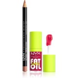 NYX Professional Makeup Fat Oil Lip Drip set &icirc;ngrijire buze 2 buc