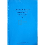 Dim. Pacurariu (coord.) - Comunicarile Hyperion - Filologie, vol. 8 (Editia: 1999)