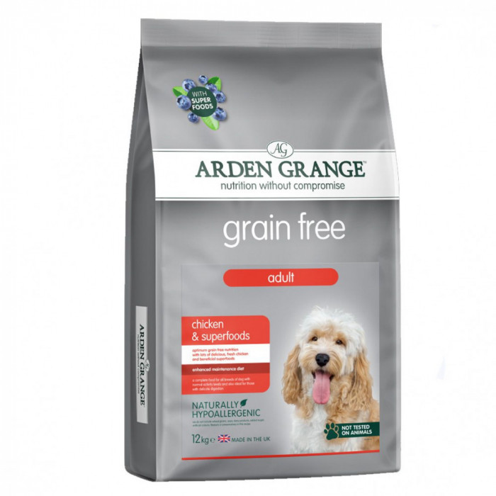 ARDEN GRANGE GF Adult Chicken &amp;amp; Superfoods 12 kg