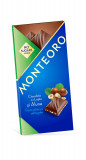 Ciocolata lapte&amp;alune f.zahar monteoro 90gr