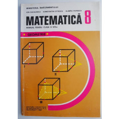 Matematica. Geometrie. Manual pentru clasa a VIII-a &ndash; Ion Cuculescu (1998)