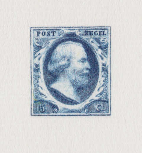 ✅(V42)Olanda 2004 ,&quot;Regele Willem III 1852&quot;,marca pe carton special, catalog BD1