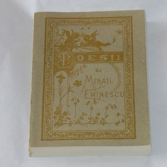 MIHAIL EMINESCU - POESII reeditare a primei editii din 1884
