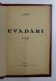 EVADARI - POEZII de G. NICHITA , 1927