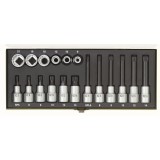 Set de chei speciale XZN (Spline), Proxxon 23296, 18 piese