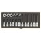 Set de chei speciale XZN (Spline), Proxxon 23296, 18 piese