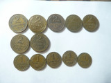 12 Monede URSS 2 kopeici si 1 kopeica 1935-1957 , alama , cal.f.buna, Europa