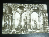 Ilustrata Sinaia - Interior Muzeul Peles , francata fluturi 1962, Circulata, Fotografie