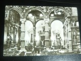 Ilustrata Sinaia - Interior Muzeul Peles , francata fluturi 1962