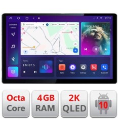 Navigatie dedicata Skoda Superb 2 N-SUPERB2 Edonav ecran 13&quot; 2K 8 si 128 Android Waze USB Navigatie 4G 360 Toslink Youtube Radio K CarStore Technology