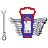 Cumpara ieftin Set Chei Flexibile cu Clichet EMTOP ECSS10803, 8 Bucati, Unghi Reglabil 180&deg;, Clichet Cr-Mo de Inalta Calitate, Dimensiuni 8-19 mm, Finisaj Lustruit,