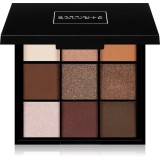 Gabriella Salvete Eyeshadow 9 Shades Palette paleta farduri de ochi culoare Diamante Bronze 9 g
