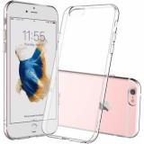 Husa Silicon Transparenta Apple iPhone 6 Plus, Protectie Zgarieturi, Praf, Socuri, Flexibila