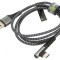 Cablu USB 2.0 USB-A la USB-C Unghiat 1m 480Mbps