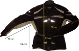 Geaca moto CYCLE SPIRIT full protectii si ventilatii (men L) cod-218430