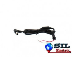 Cablu alimentare DC pt laptop Sony 6.5x4.4 pin L 1.2m 90W foto