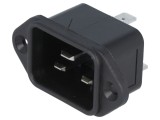 Conector Alimentare AC Tată 16A 250V