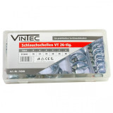 Cumpara ieftin Set coliere metalice Vintec 74508, O16-40 mm, 26 piese