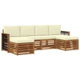vidaXL Seturi de canapele Lemn Solid de Acacia 3384681