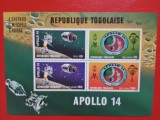 TOGO, APOLLO 14 - BLOC MNH IMPERF., Nestampilat