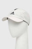 Adidas șapcă culoarea bej, cu imprimeu IN2421