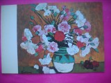 HOPCT 11641 GAROAFE-STEFAN LUCHIAN-FLORI -CP PICTURA - ROMANIA-NECIRCULATA
