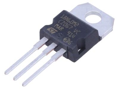 Tranzistor N-MOSFET MDmesh&amp;trade; 650V 8A STMicroelectronics foto
