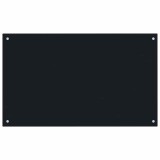 Cumpara ieftin Panou antistropi de bucatarie negru 100x60 cm sticla securizata