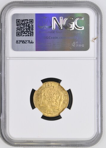 Moneda AUR 20 lei 1883, Carol I, Romania, piesa rara de colectie, certificata