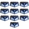 Set 10 Lampi Solare de exterior, Nevermore, 100 LED SMD, Cu Senzor de miscare si lumina, 3 moduri de functionare