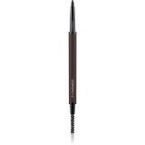 MAC Cosmetics Eye Brows Styler creion pentru sprancene cu pensula culoare Genuine Aubergine 0,9 g