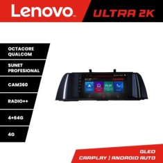Navigatie Seria 5 F10 2010-2012 CIC 8 core QLED Qualcomm 4+64 360 Android Waze USB Navigatie Internet Youtube Radio Lenovo CarStore Technology