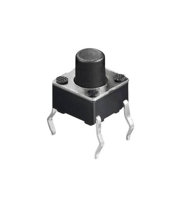 Buton microcontact 4 pini OFF-ON fara retinere 6x6mm buton 4mm de la