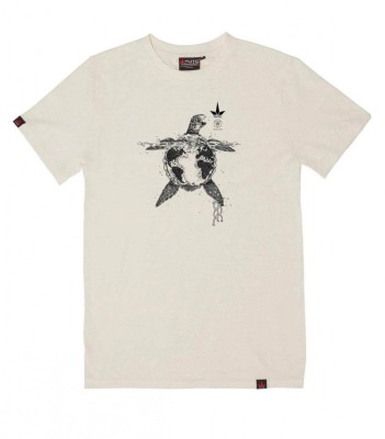 Tricou THTC Desolation - Canepa Bumbac - Natural foto