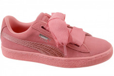 Pantofi pentru adida?i Puma Suede Heart SNK Jr 364918-05 Roz foto