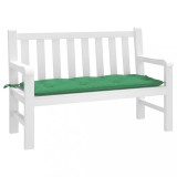 VidaXL Pernă bancă de grădină, verde, 120x50x7 cm, material oxford