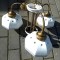 Candelabru antic cu 3 brațe