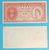 Hong Kong (pick 327) 10 Cents 1961 UNC Regina Elisabeta II
