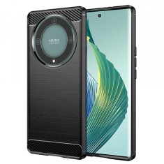 Husa pentru Honor Magic5 Lite, Techsuit, Carbon, Neagra foto