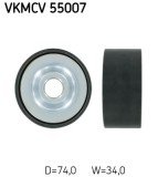 SKF VKMCV 55007 Rola ghidare/conducere, curea transmisie