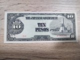 FILIPINE OC. JAPONIA 10 PESOS 1944 UNC
