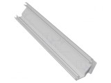 Profil Aluminiu &icirc;n Unghi pentru Module LED 1m Argintiu